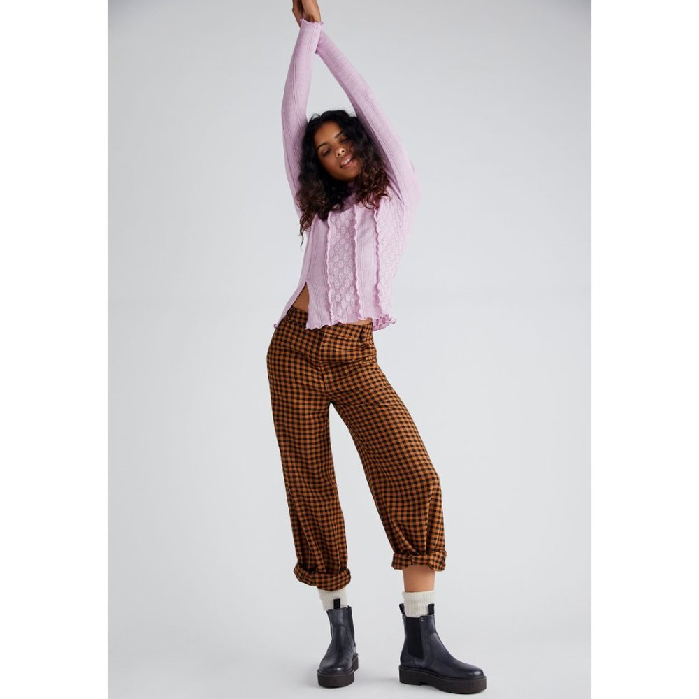 🎉LAST CHANCE🎉 NWT Free People Lula Top / Orchid Dust - Picture 4 of 5